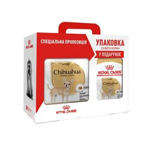 

Royal Canin Chihuahua Adult 1,5 кг + 500 г в ПОДАРОК!!! 1,5 кг + 500 г