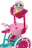 Черепашка Тейлі прогулянка на велосипеді Набір Enchantimals Built for Two Doll Playset, Turtle & Trіcycle, фото 4