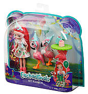 Ігровий набір з лялькою Энчантималс Свято Фламінго Enchantimals let's Flamingle Dolls, фото 9