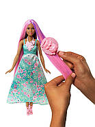 Кукла Barbie Принцесса "Волшебные волосы" Dreamtopia Color Stylin' Princess, фото 5