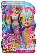 Лялька Barbie-русалка радісні вогники, блондинка Dreamtopia Mermaid Rainbow Lights Doll, фото 7