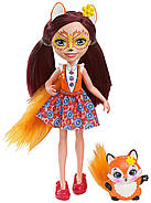 Уценка! Игровой набор Энчантималс из 6 кукол  с питомцами Enchantimals Natural Friends Collection Doll, фото 6