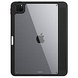 Защитный чехол Nillkin для Apple iPad Pro 11 2020/2021 Black (Bevel Leather Case) Черный, фото 3