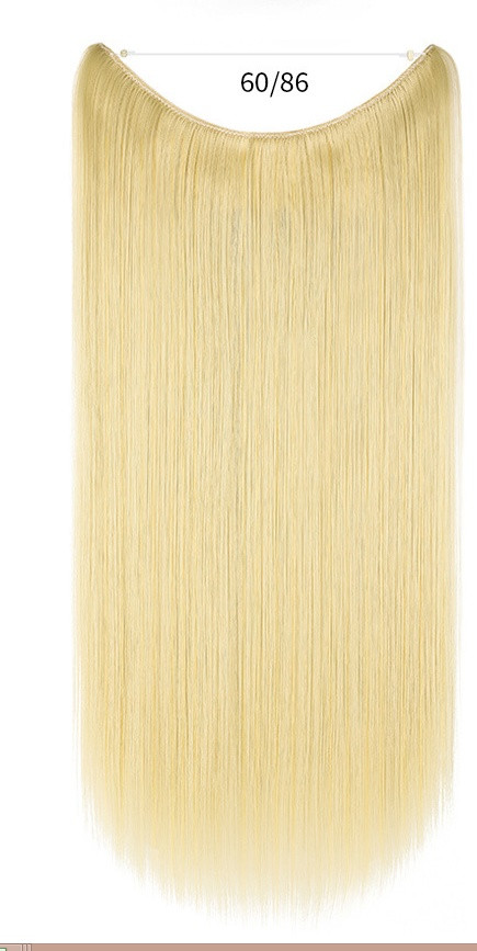 Накладные волосы на леске,трессы , термо волосы блонд (цвета в ассортименте)