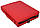 Женская папка-портфель из эко кожи Portfolio красная Port1009, фото 6