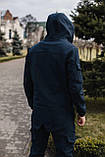 Чоловіча демісезонна куртка Intruder Softshell осіння, весняна синя XXL (001SAG 0643), фото 3