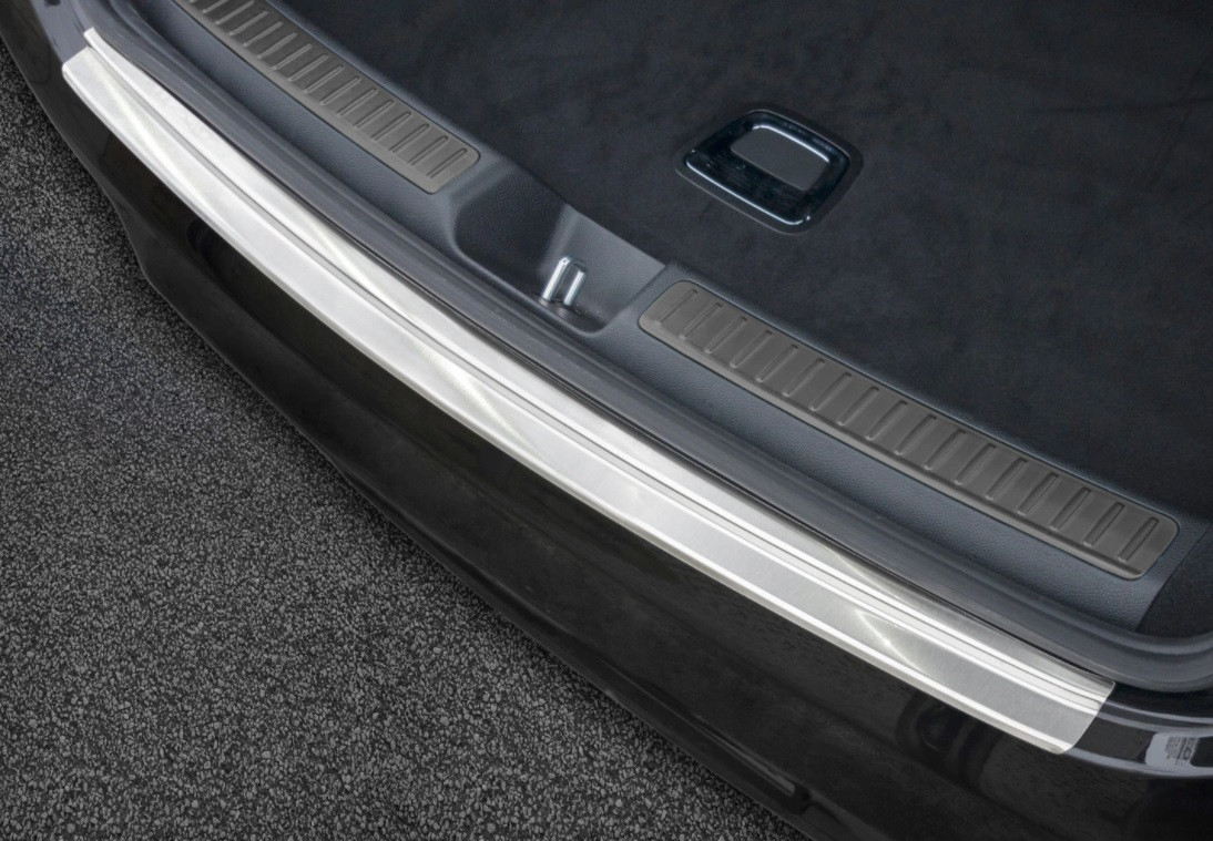 Защитная накладка на задний бампер для Mercedes-Benz GLC-Coupe C253 2016+ /нерж.сталь/, фото 5