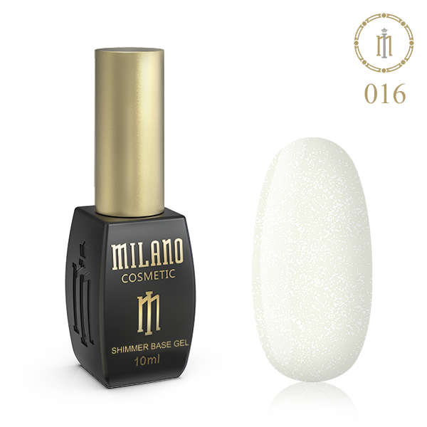 

ЦВЕТНАЯ БАЗА MILANO С ШИММЕРОМ 10 ml № 16