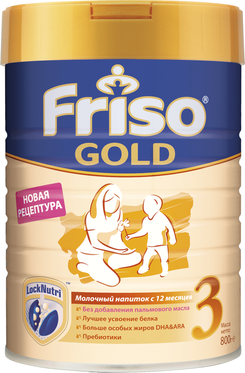 

Молочный напиток Friso Gold 3 LockNutri с 1 до 3 лет, 800 гр