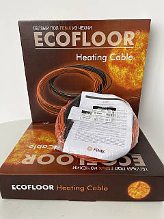 3,5 м2 Нагріваючий кабель 520Вт 28м Fenix Ecofloor (Чехія) ADSV18 тепла підлога електрична