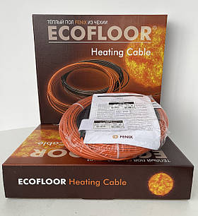 5,8 м2 Fenix Ecofloor 830W кабель нагріваючий 46м тепла підлога електрична під плитку