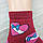 Женские махровые носки зимние Сердце-бантик 23-25 случайное ассорти ТОП-ТАП ЖИТОМИР, фото 6