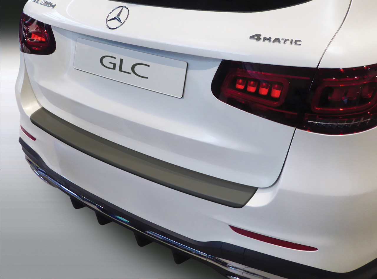 Пластиковая защитная накладка на задний бампер для Mercedes-Benz GLC II X253 2019+, фото 2