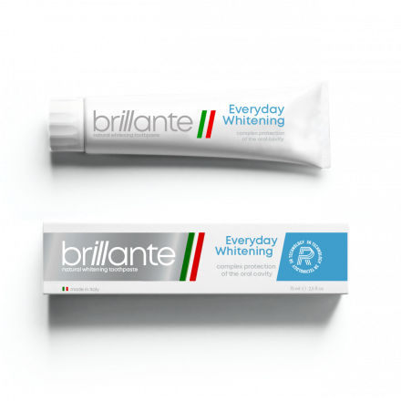 

Зубная паста Комплексная защита Brillante (Бриллант) Everyday Whitening 75мл