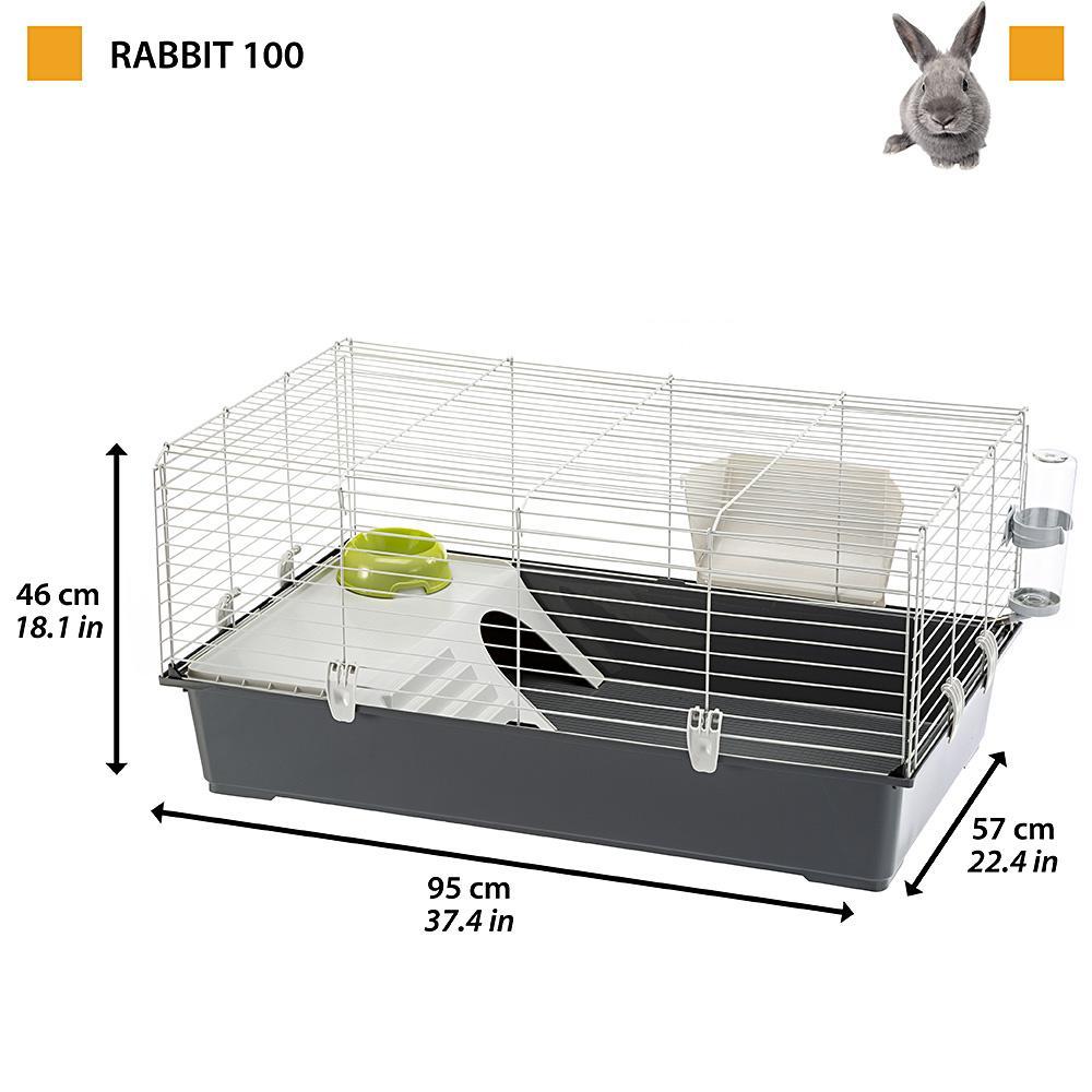 

Ferplast Rabbit 100, клетка для кроликов и морских свинок (2 цвета)