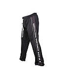 Gorilla Wear, Штаны спортивные ровные Functional mesh pants Black/White L\XL, фото 4