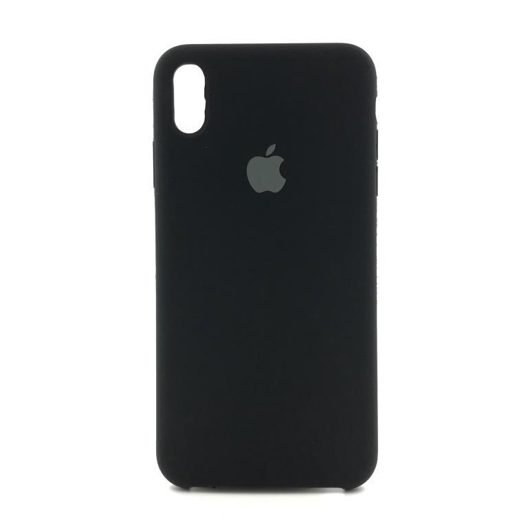 

Силиконовый чехол Silicone Case for iPhone XS Max black, Черный