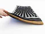 Массажный коврик Аппликатор Кузнецова + валик массажер для спины/шеи/головы OSPORT Lotus Sun Mat Eco (apl-029), фото 4