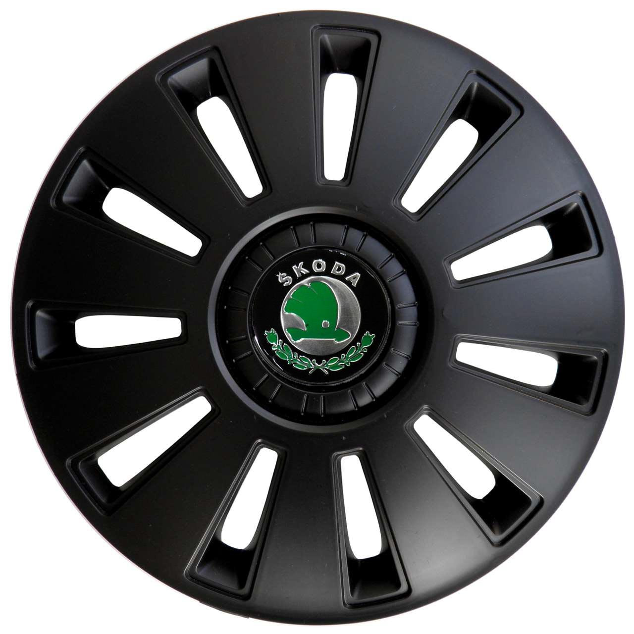 

Колпаки Колесные R16 Skoda черные 4шт