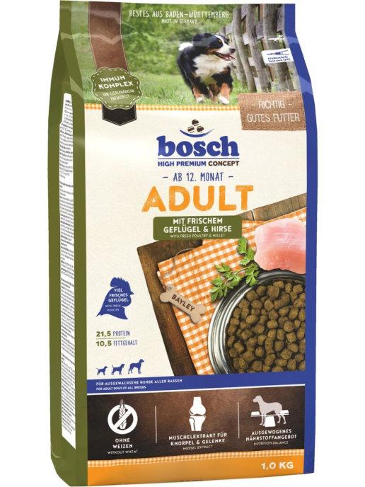 Bosch HPC Adult Сухий корм для дорослих собак усіх порід з птахом 3 кг