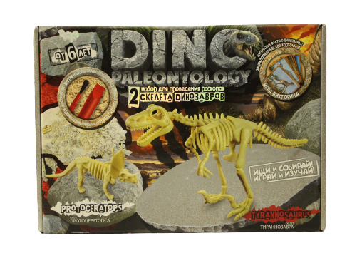 

Археологический детский игровой набор для проведения раскопок Dino Paleontology набор раскопки динозавров