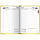 Ежедневник карманный датированный Brunnen 2022 Tweed, А6, 10 x 14 см, жёлтый, фото 3
