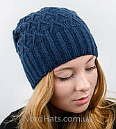 Женская шапка, "Ненси" (Синий), фото 2