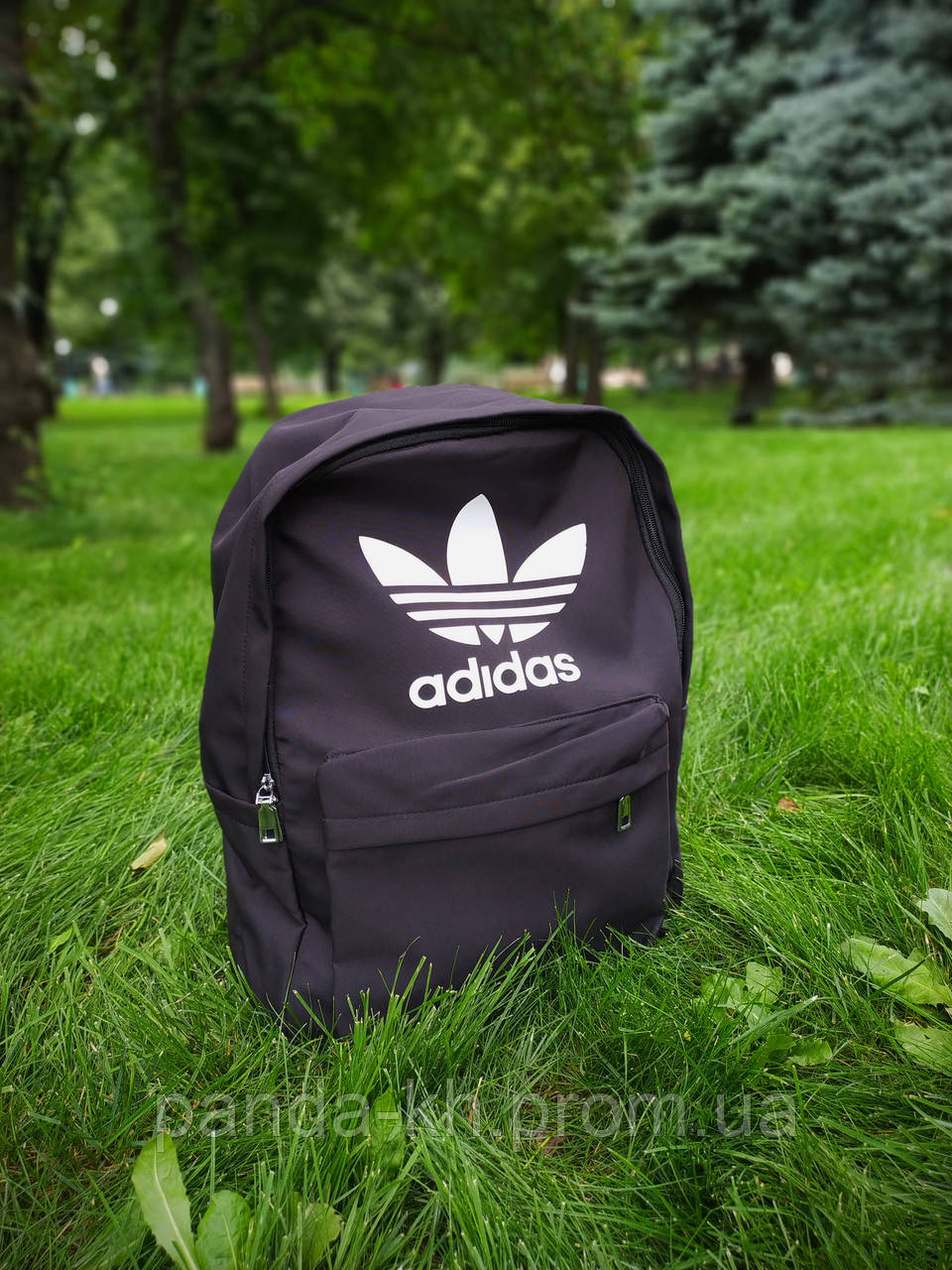 

Удобный и практичный черный рюкзак Адидас в школу красивый рюкзак Adidas для подростка