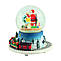 Снежный шар музыкальная шкатулка "Поезд", 16 см, фото 2