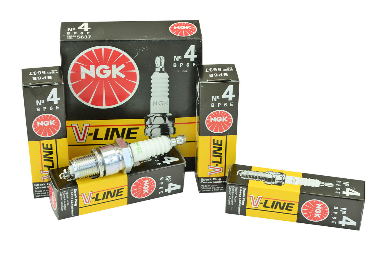 

Свечи зажигания 2101-2107, 2121 V-Line 4 (8 кл) (к-кт 4 шт) NGK