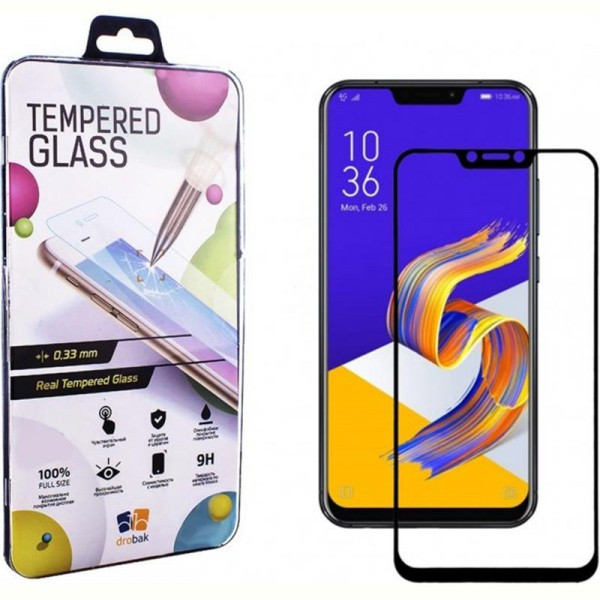 

Защитное стекло Drobak для Asus ZenFone 5Z ZS620KL Black (440328)