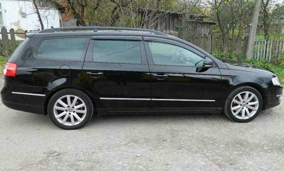 

Дефлекторы окон (ветровики) Volkswagen passat b7 combi wagon variant (фольксваген пассат б7) 2010г+ универсал