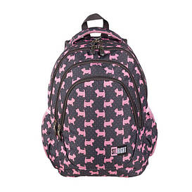 Подростковый школьный рюкзак BP-06 "DOGGIES"  ST.RIGHT 625626
