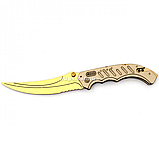Деревянный нож игрушка "Флип"(Золото) из Counter-Strike ( арт.FLI-G), фото 2