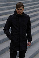 Розміри S-2XL | Чоловіча куртка Intruder Softshell V2.0 Black Чорна, фото 2