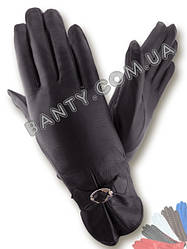 Женские перчатки на шерстяной подкладке модель 174