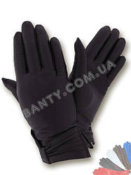 Женские перчатки на шерстяной подкладке, модель 111