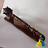Деревянная резная булава с подставкой 56 см., подарок, сувенир, ручная работа, фото 5