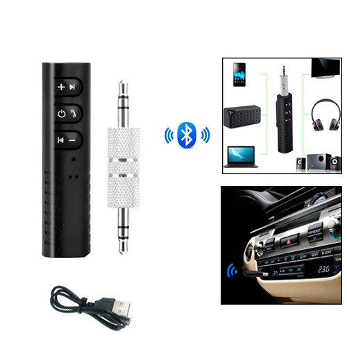 Bluetooth 4.1 аудио приемник AUX адаптер 3.5мм ресивер звука BT-801