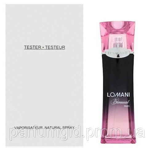 

Оригинальные тестеры духов Parfums Parour Lomani Sensual (Парфюмс Парур Ломани Сенсуэль) 100 ml/мл,