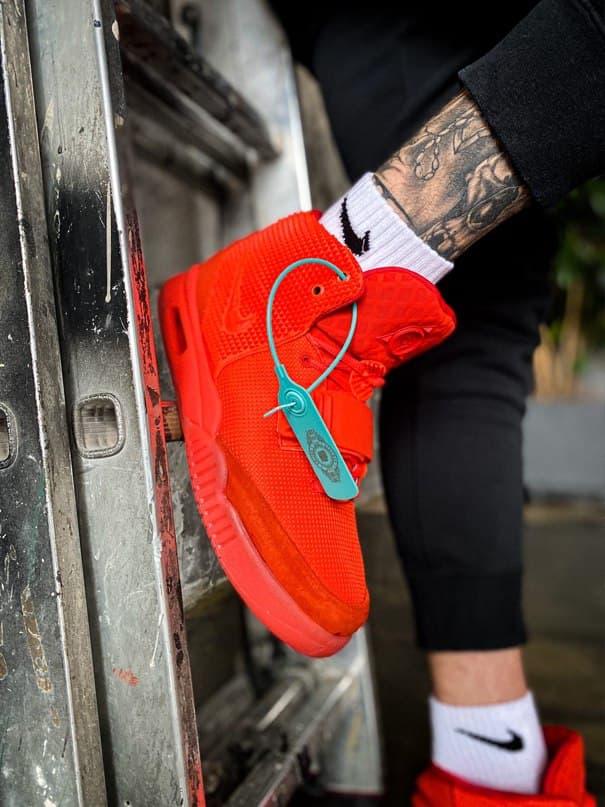 yeezy red october ua