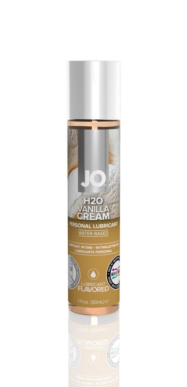 

Смазка на водной основе System JO H2O - Vanilla Cream (30 мл) без сахара, оральная вагинальная