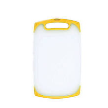 Дошка кухонна Maestro Yellow жовта 33х20 см h0,9 см пластик (1651-33Y MR)