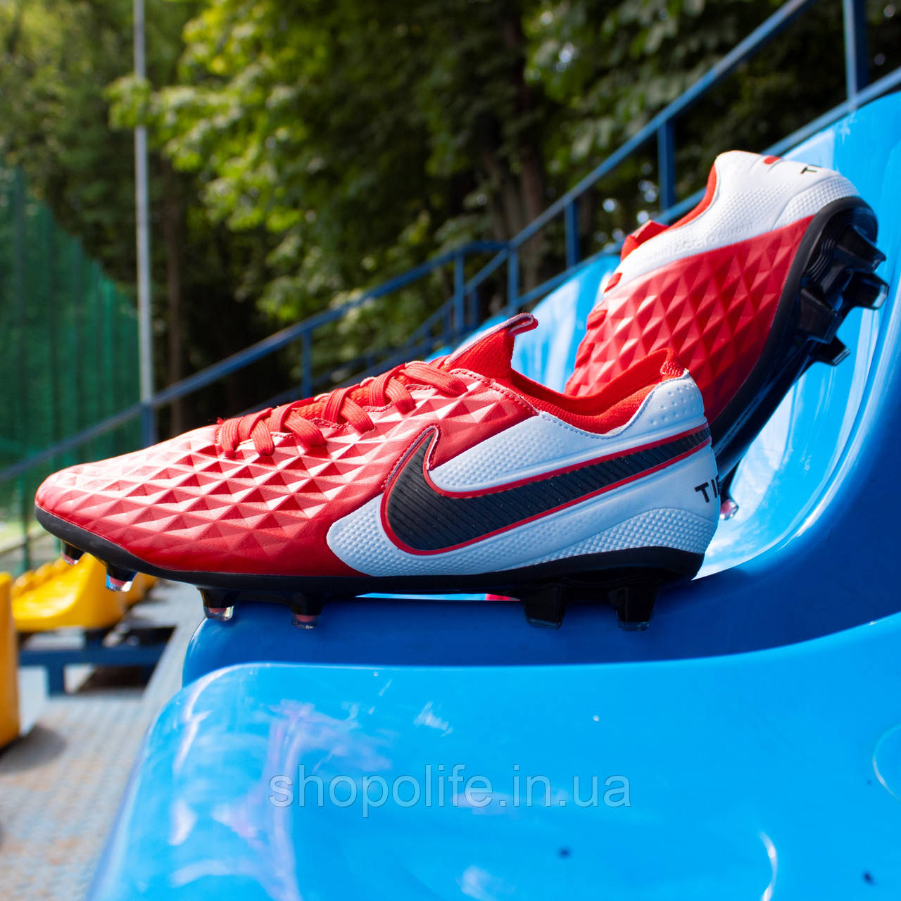 

Бутсы Nike Tiempo Legend 8 Pro FG(39-45) - Shopolife, Красный