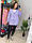 Короткий вязаный кардиган женский на пуговицах с молодежным принтом (р 42-46) 33KA348, фото 8