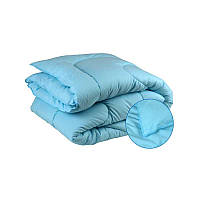 Одеяло 140х205 силиконовое голубое