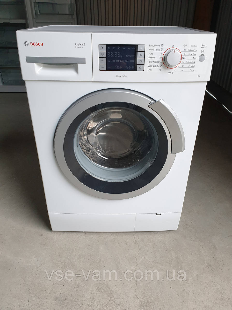 Вузька пральна машина BOSCH logixx 6 / Made in Germany / WLM20461BY