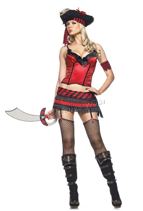 

Костюм пиратки, M/L Leg Avenue Scurvy Pirate Costume