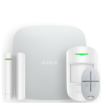 Ajax StarterKit Plus – Комплект беспроводной сигнализации с централью второго поколения