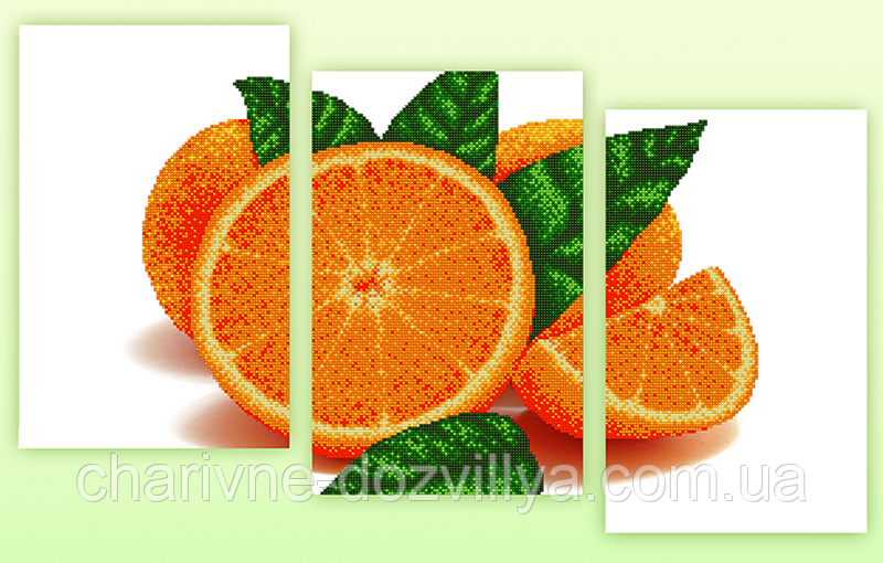 Схемы Вышивки Крестом Апельсины Для Начинающих